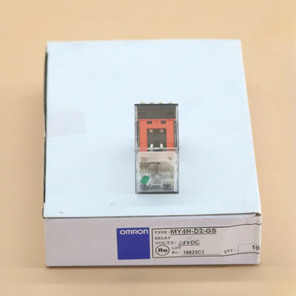 new 10PC Omron Intermediate Relay MY4N-D2-GS 24VDC - OMRON [4]