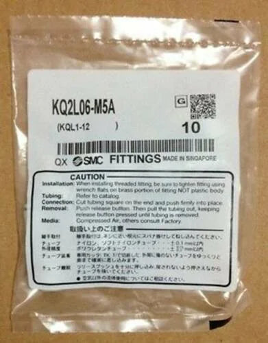 new 10PC SMC Pneumatic fittings KQ2L06-M5A - SMC [1]