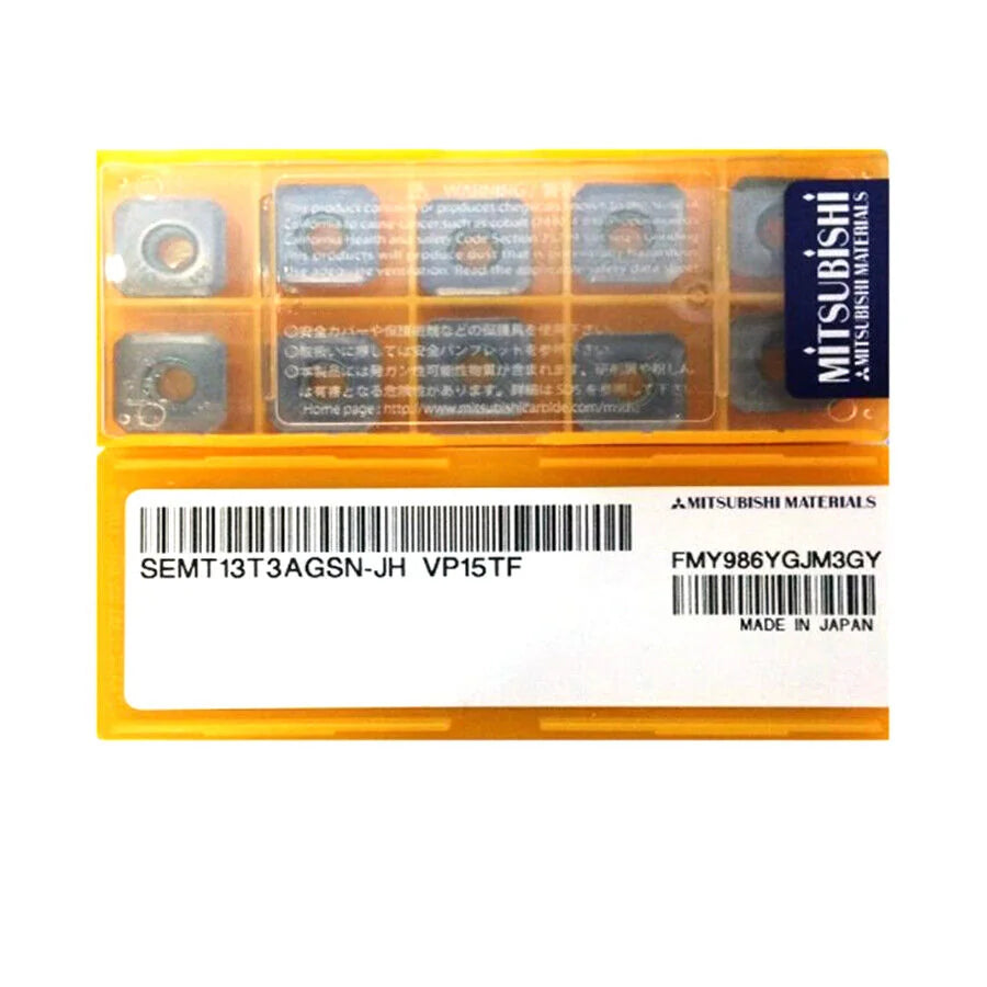 new 10pcs/box Mitsubishi SEMT13T3AGSN-JH VP15TF Carbide Inserts - MITSUBISHI [1]