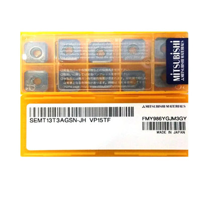 new 10pcs/box Mitsubishi SEMT13T3AGSN-JH VP15TF Carbide Inserts - MITSUBISHI [1]