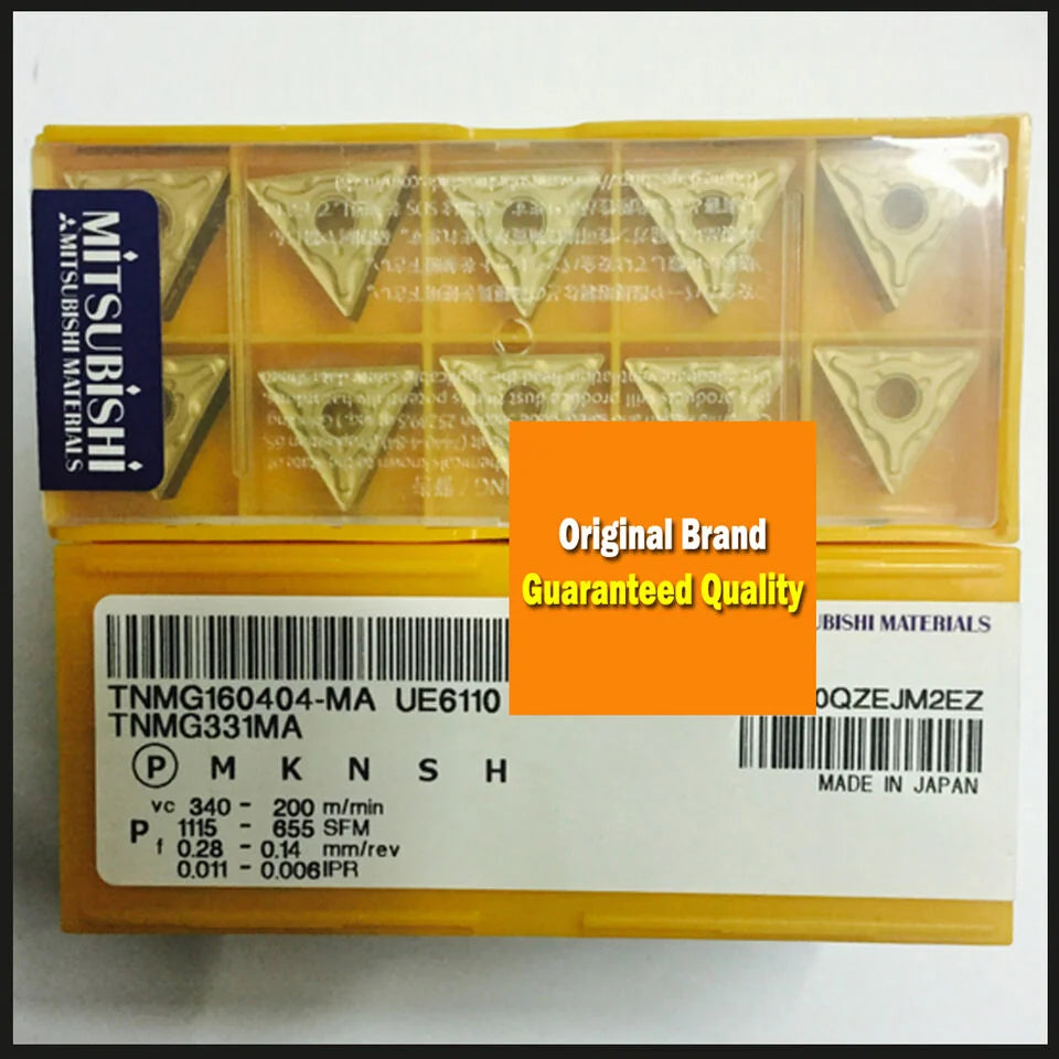 new 10pcs/box Mitsubishi TNMG160404-MA UE6020 TNMG331MA Carbide Inserts Ship - MITSUBISHI [1]