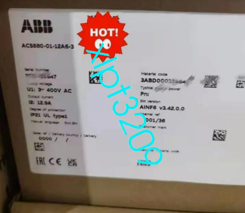 new 1PCS ACS880-01-12A6-3 ABB frequency converter 2PCS FPNO-21 ABB module - ABB [1]