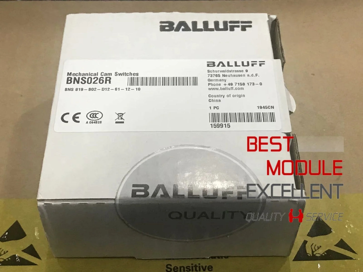 new 1PCS BALLUFF BNS 819-B02-D12-61-12-10 Quality Assurance - BALLUFF [1]