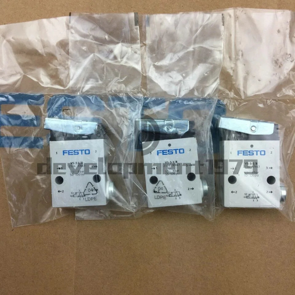 new 1PCS FESTO VS-3-1/8 2334 Direct Acting Round Head Valve - FESTO [1]