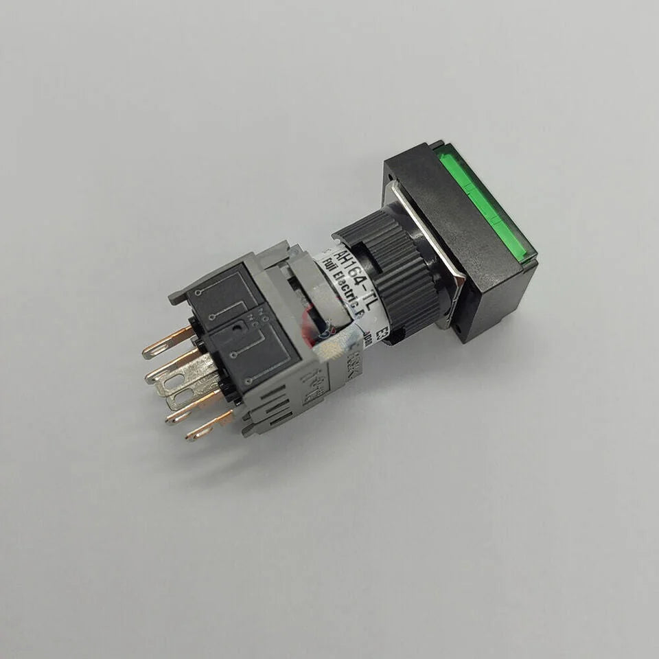 new 1PCS FOR AH164-TL AH164TL Green Illuminated Button - KOEED [3]