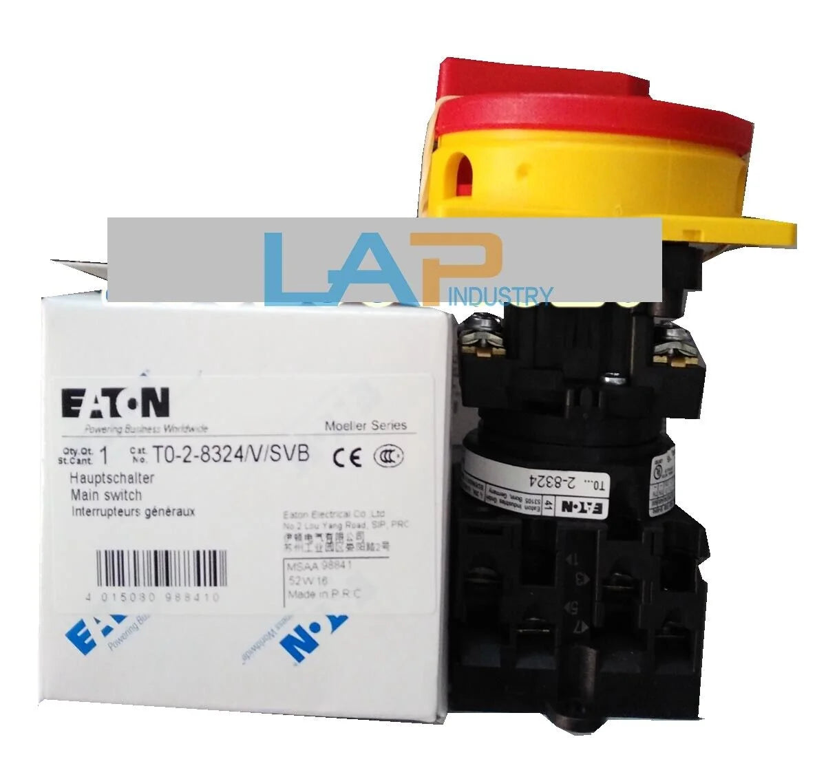 new 1PCS FOR MOELLER T0-2-8324/V/SVB Isolating Switch - MOELLER [2]