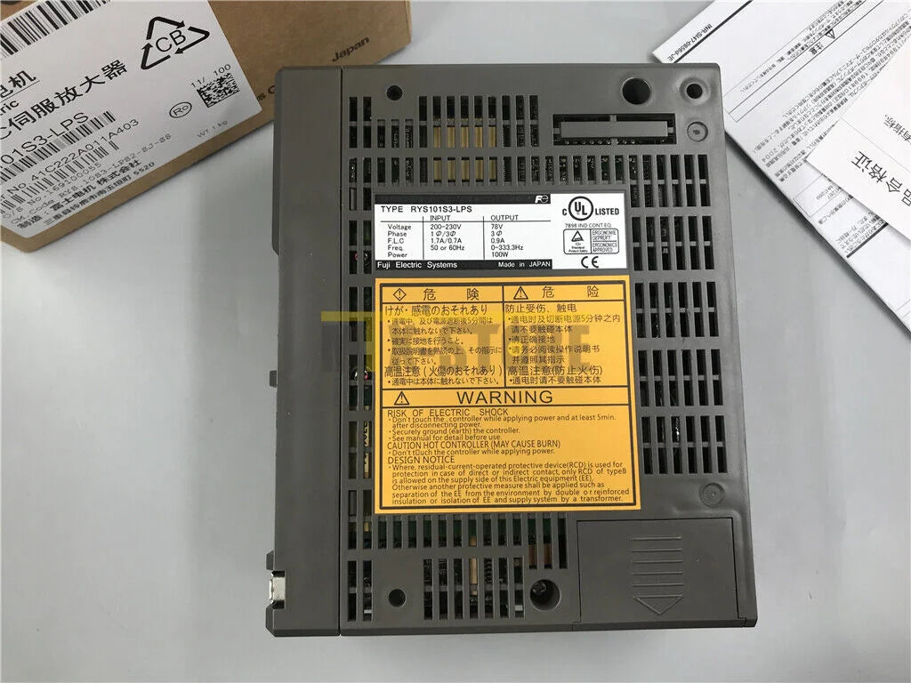 new 1PCS Fuji servo drive RYS101S3-LPS - FUJI [6]