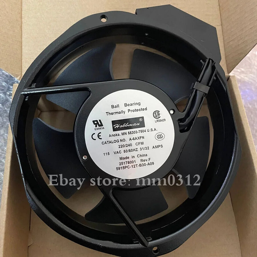 new 1PCS HOFFMAN A-6AXFN 5915PC-12T-B30-A09 115V 172*150*38mm cooling fan - HOFFMAN [1]