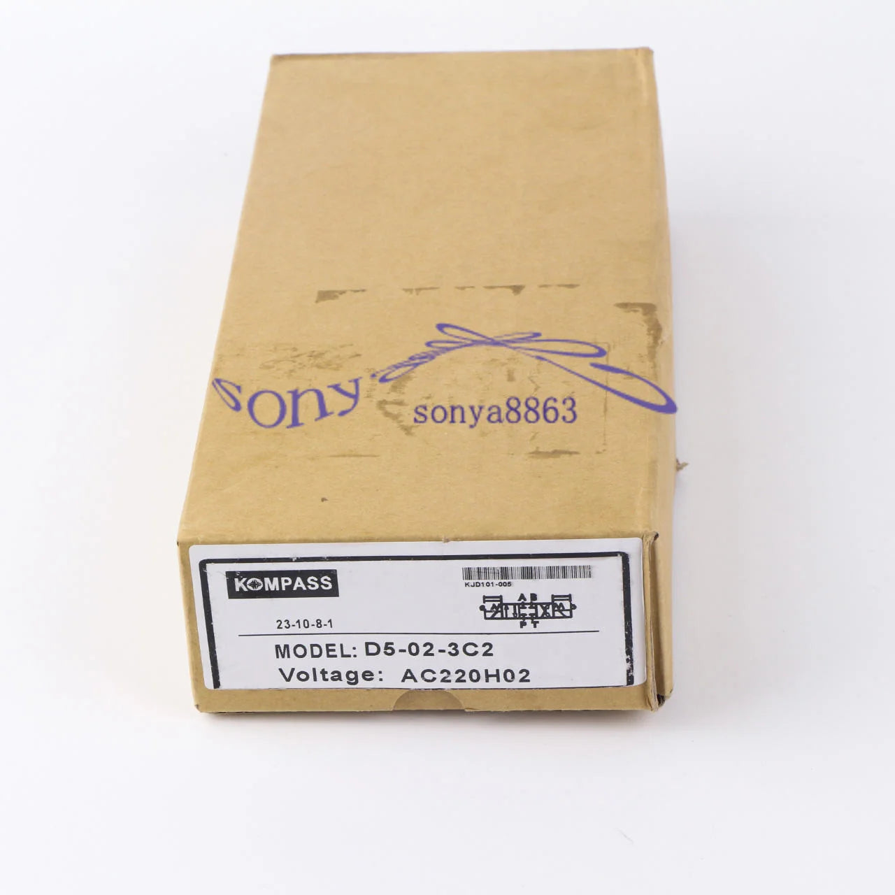 new 1PCS KOMPASS Electromagnetic directional valve D5-02-3C2 AC220V - KOMPASS [3]