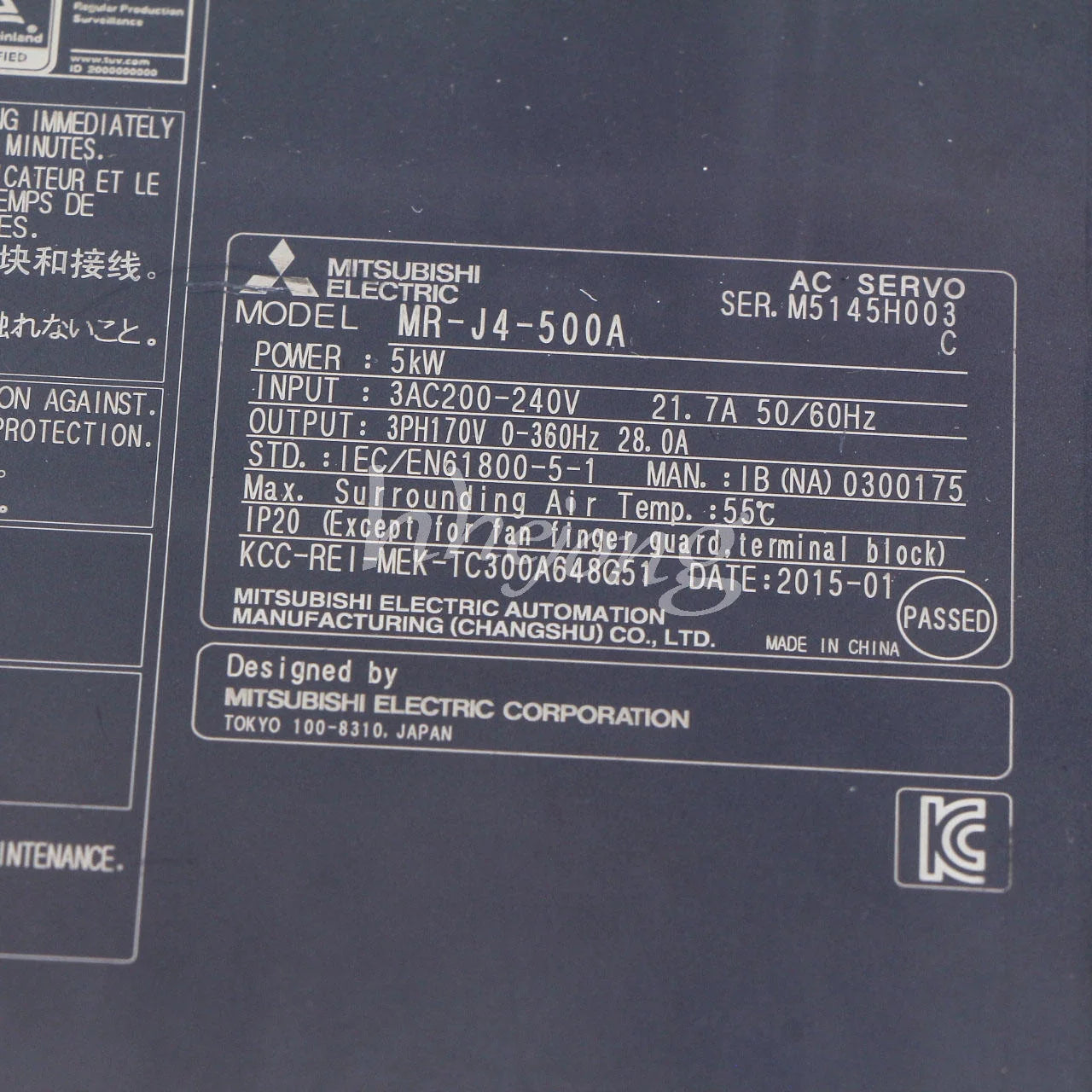 new 1PCS Mitsubishi Servo Drive MR-J4-500A MRJ4500A - MITSUBISHI [2]