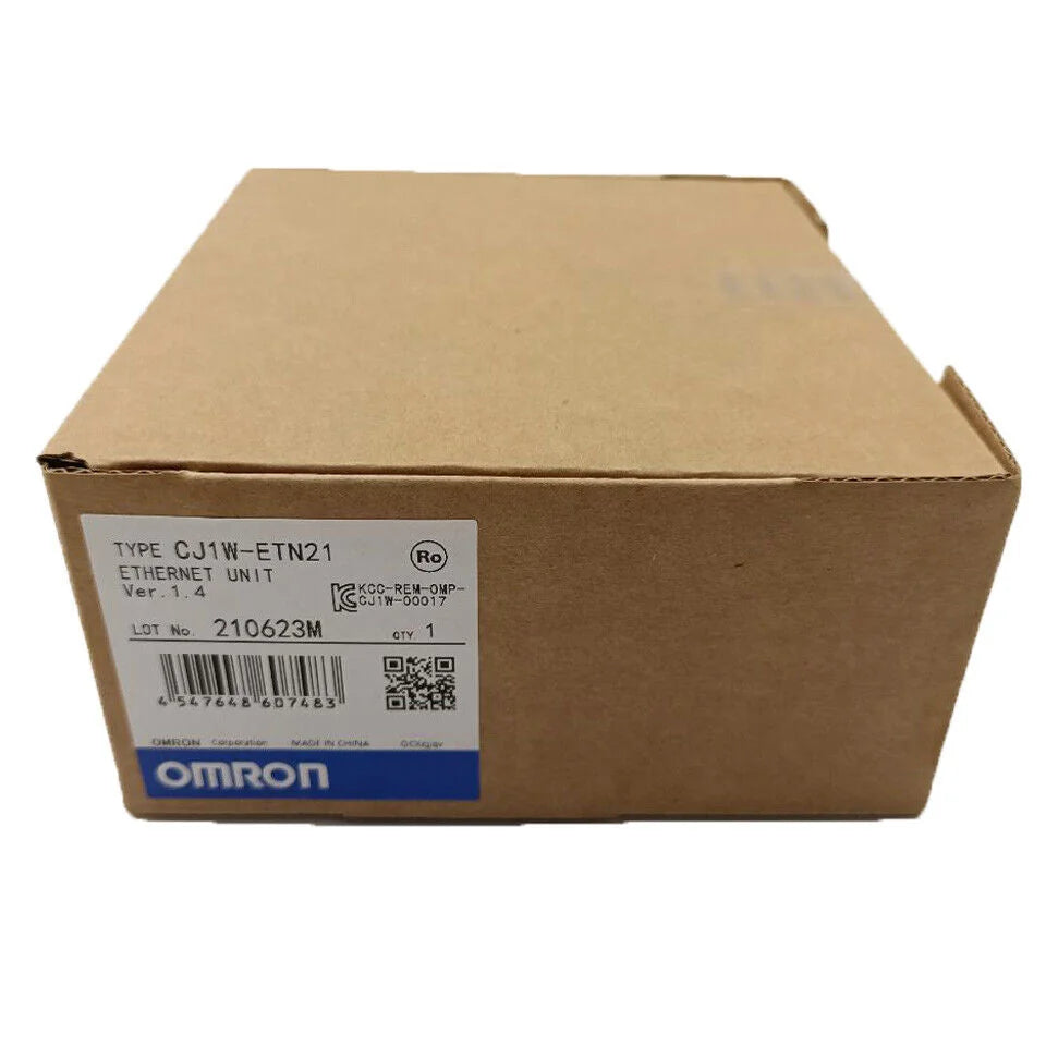 new 1PCS Omron CJ1W-ETN21 CJ1WETN21 ETHERNET UNIT PROGRAMMABLE CONTROLLER - OMRON [1]