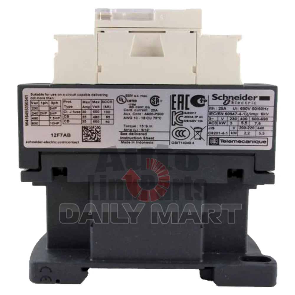 new 1PCS SCHNEIDER LC1D12F7C Contactor 110VAC - SCHNEIDER [3]