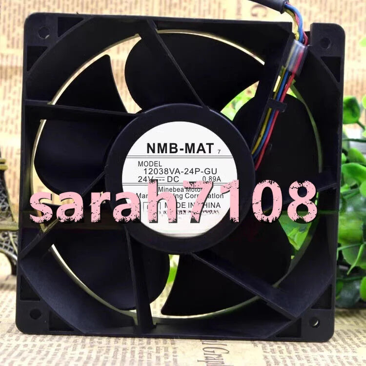 new 1PC 12 cm inverter cooling fan 12038VA-24P-GU 12038 24V 0.89A - KOEED [1]