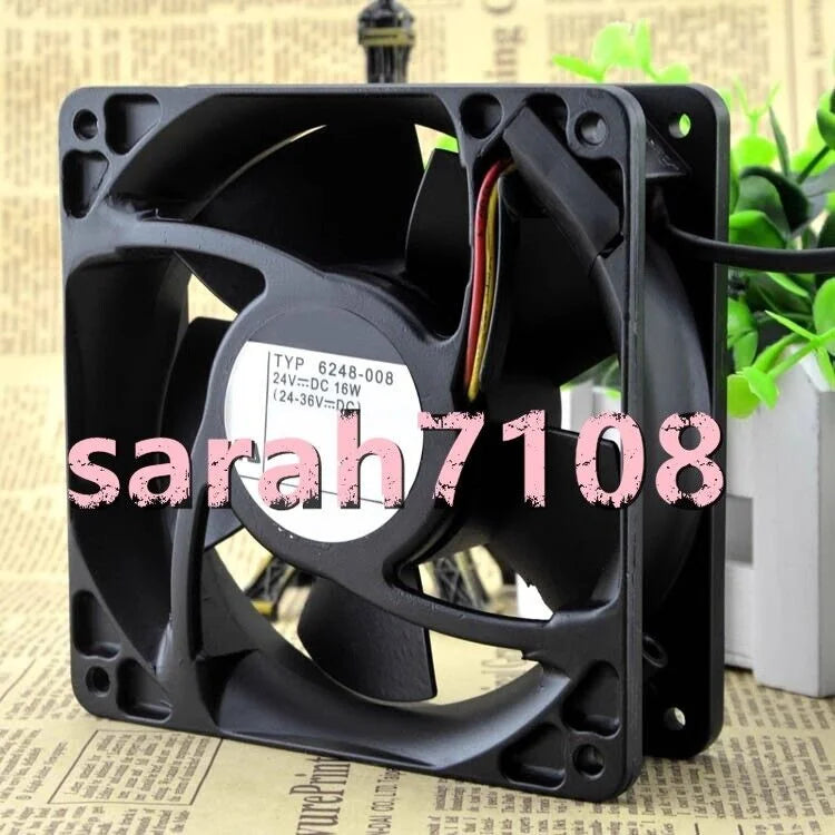 new 1PC 24v 16W Dual ball cooling fan TYP 6248-008 12CM 12038 - KOEED [1]