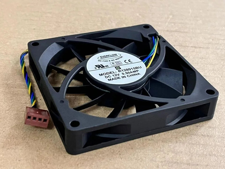 new 1PC 4-wire Double Ball CPU Fan R128015BU 8015 12V 0.50A - XYZ PLC SOLUTIONS [5]