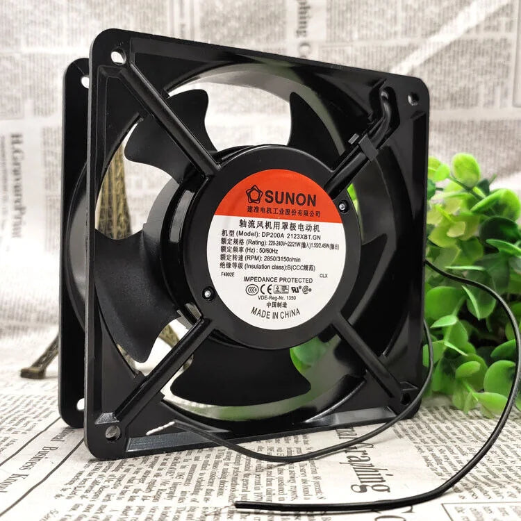 new 1PC Applicable for Cabinet AC chassis fan DP200A 2123XBT 12038 220V - SCHNEIDER ELECTRIC [2]