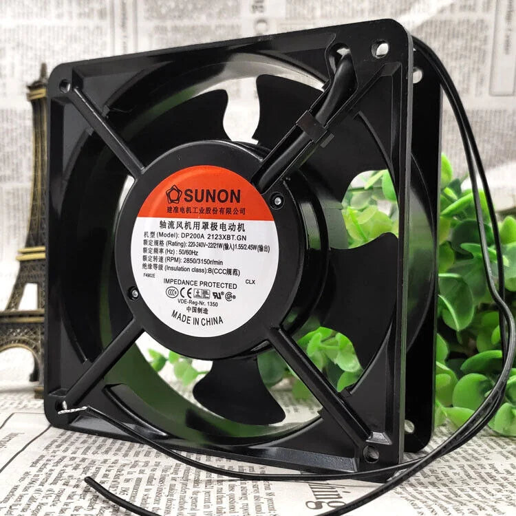 new 1PC Applicable for Cabinet AC chassis fan DP200A 2123XBT 12038 220V - SCHNEIDER ELECTRIC [3]