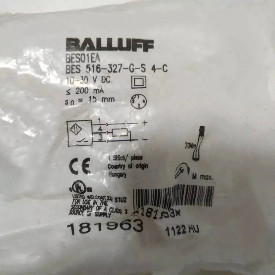 new 1PC BALLUFF BES 516-327-G-S4-C Proximity Sensor BES516327GS4C - BALLUFF [1]