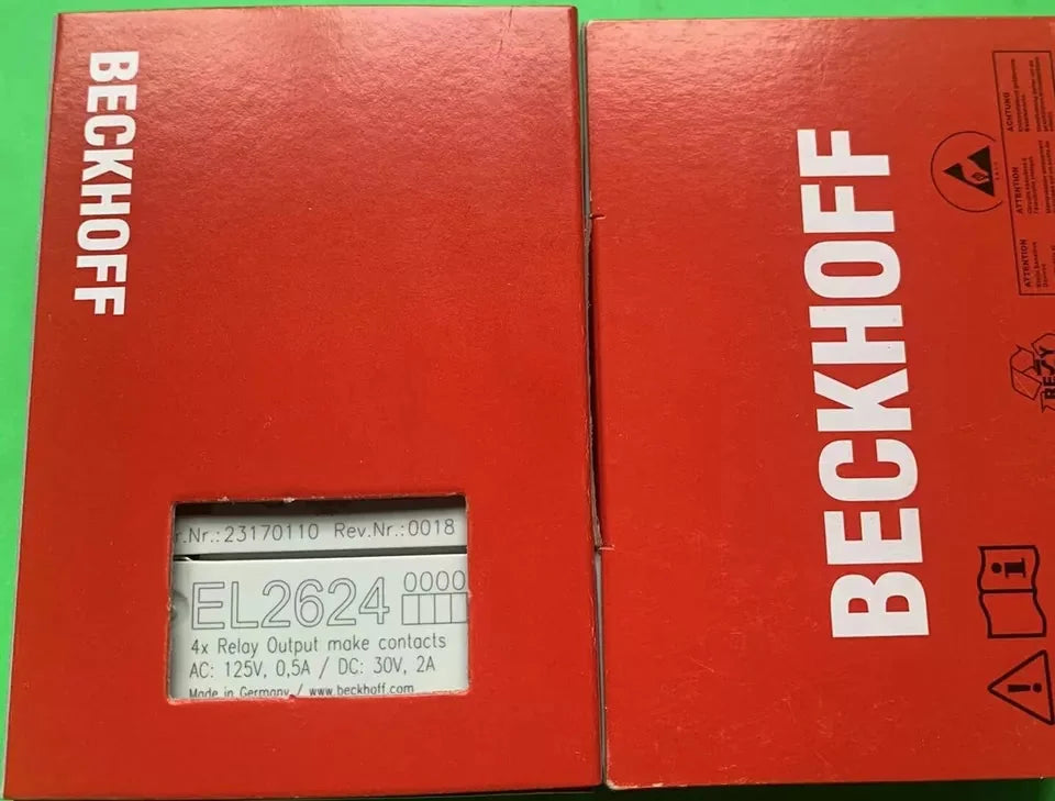 new 1PC Beckhoff EL2624 PLC Module In Box ping - BECKHOFF [1]