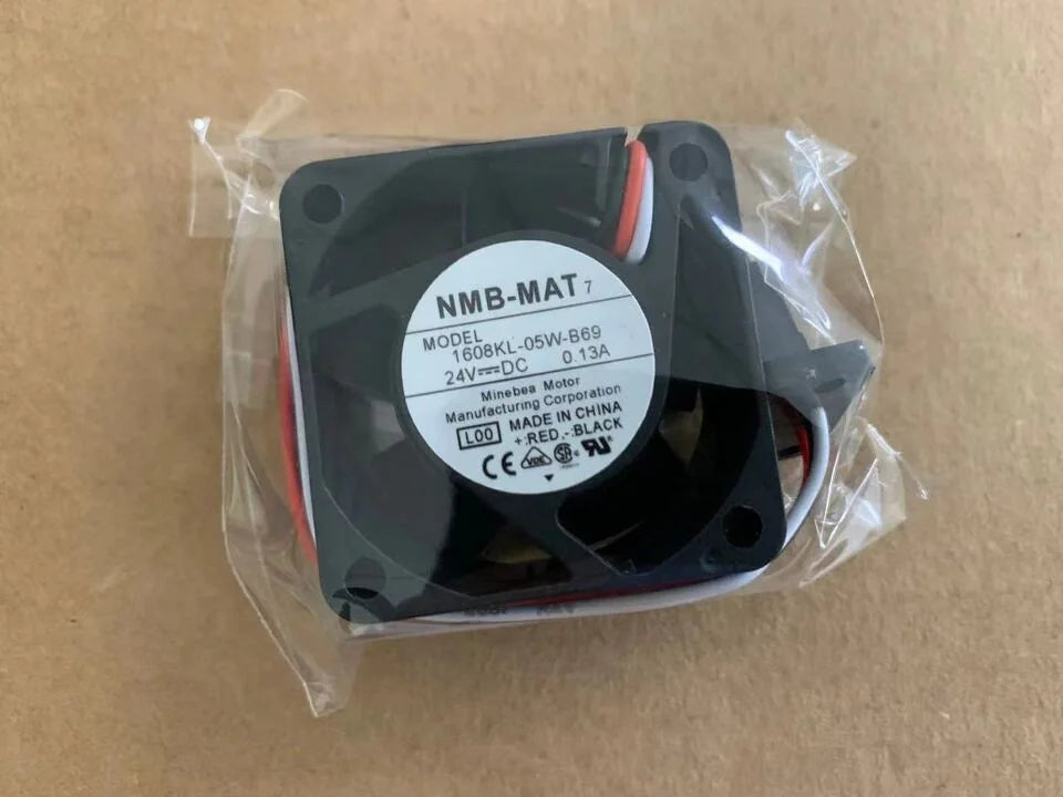 new 1PC CNC machine tool cooling fan 1608KL-05W-B69 24V 0.13A three-wire signal - THYSSENKRUPP AUTOMATION SOLUTIONS [2]