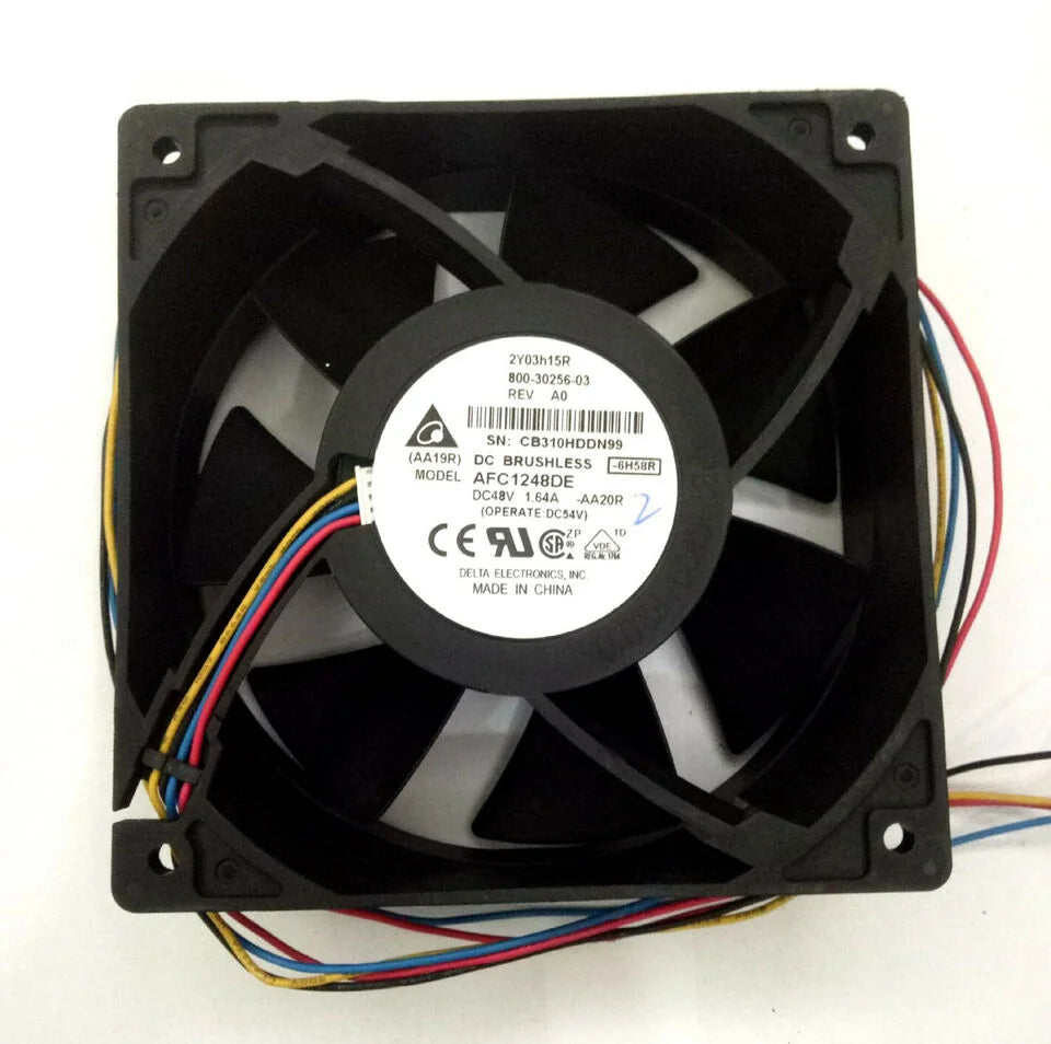 new 1PC Delta AFC1248DE 48V 1.64A 12038 4pin Server Cooling Fan PWM Speed Control - DELTA [1]