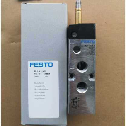 new 1PC Festo MLH-5-1/4-B 533138 Solenoid Valve MLH514B - FESTO [3]