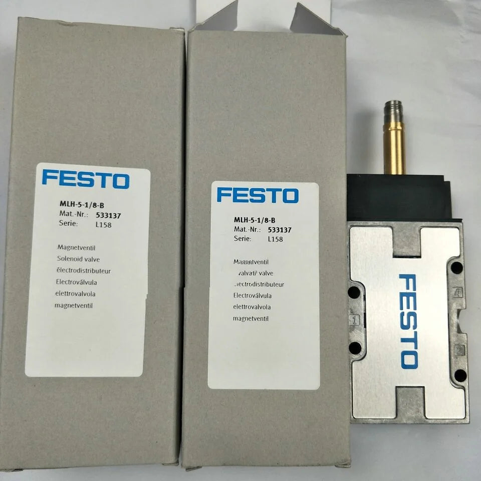 new 1PC Festo MLH-5-1/8-B 533137 Solenoid Valve MLH518B - FESTO [4]