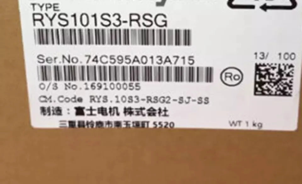 new 1PC Fuji RYS101S3-RSG Servo Drive RYS101S3RSG ping - FUJI [1]