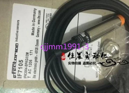new 1PC IFM Proximity Switch Sensor IF7105 IFK3004-BPKG/I/2M - IFM [1]