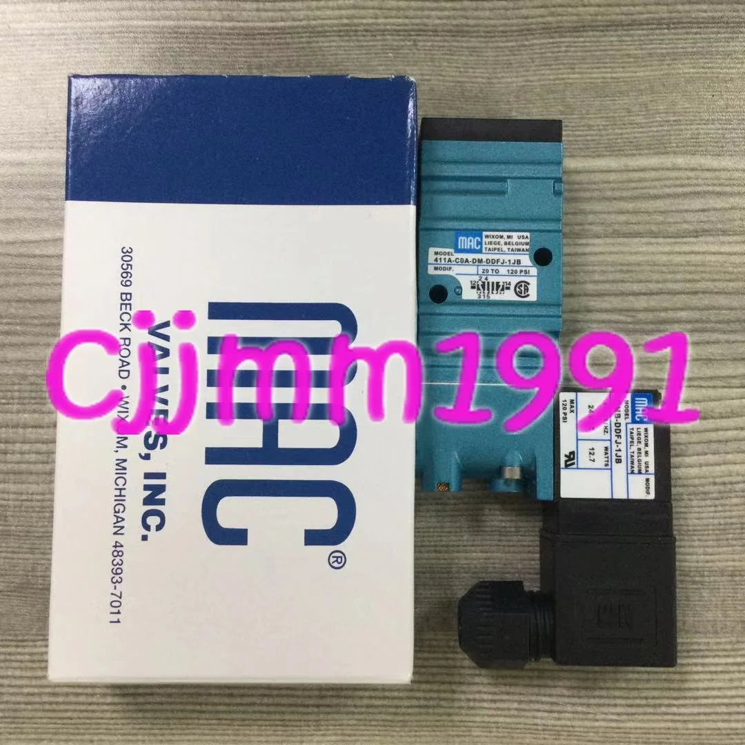 new 1PC MAC solenoid valve 411A-C0A-DM-DDFJ-1JB - MAC [1]