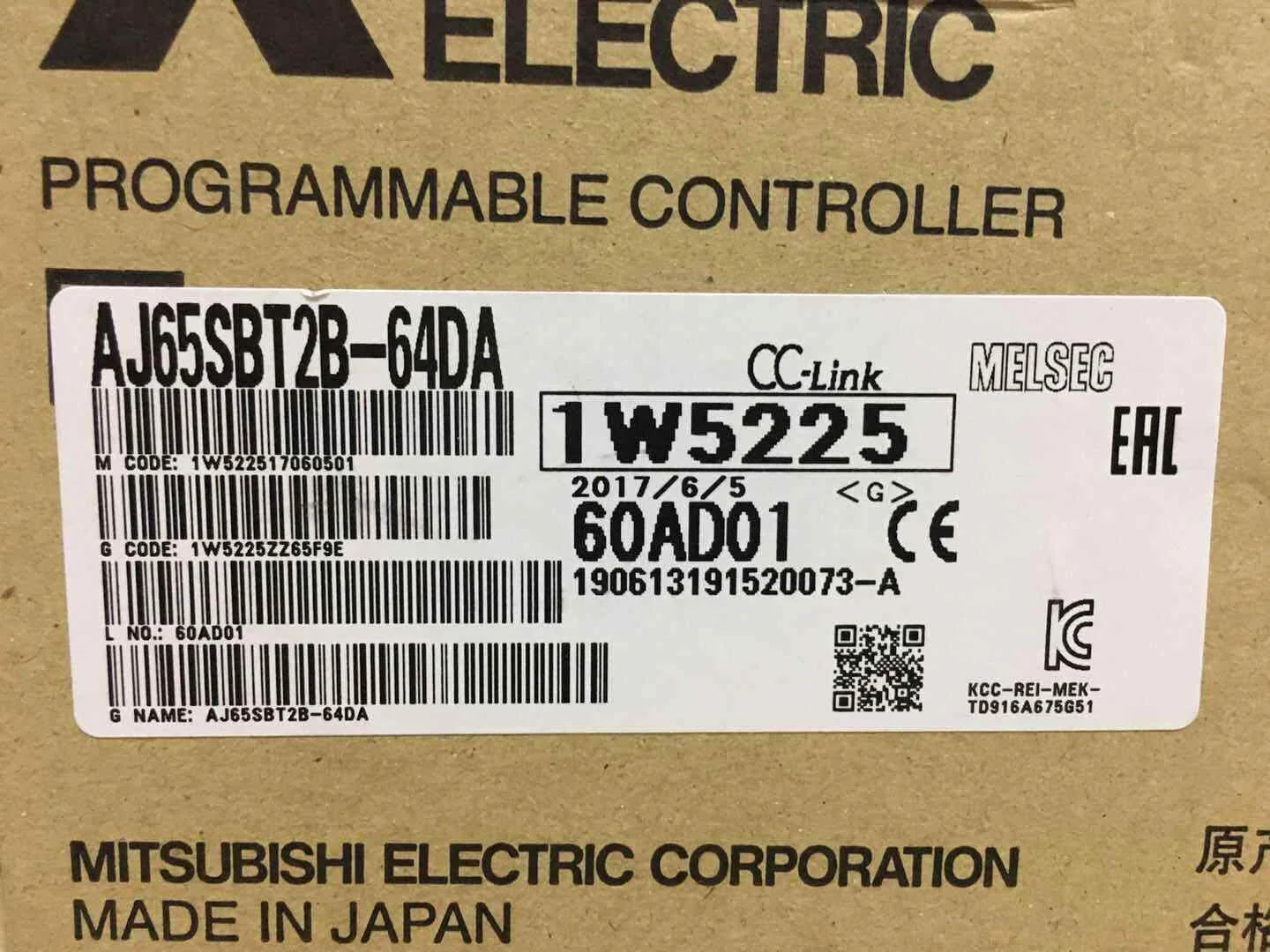 new 1PC Mitsubishi AJ65SBT2B-64DA Module PLC AJ65SBT2B64DA ping - MITSUBISHI [1]