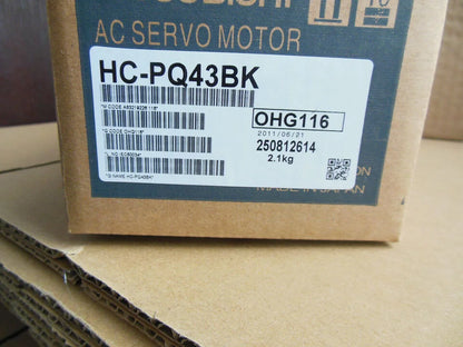 new 1PC Mitsubishi HC-PQ43BK Servo Motor HCPQ43BK In Box - MITSUBISHI [1]