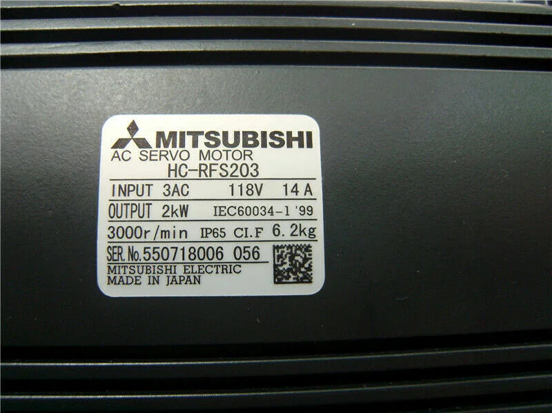 new 1PC Mitsubishi HC-RFS203 AC Servo Motor HCRFS203 In Box ping - MITSUBISHI [5]