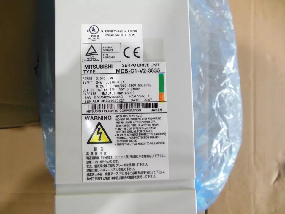 new 1PC Mitsubishi MDS-C1-V2-3535 Serve Drive In Box ping - MITSUBISHI [1]