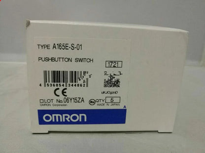 new 1PC Omron A165E-S-01 Pushbutton Switch A165ES01 - OMRON [2]