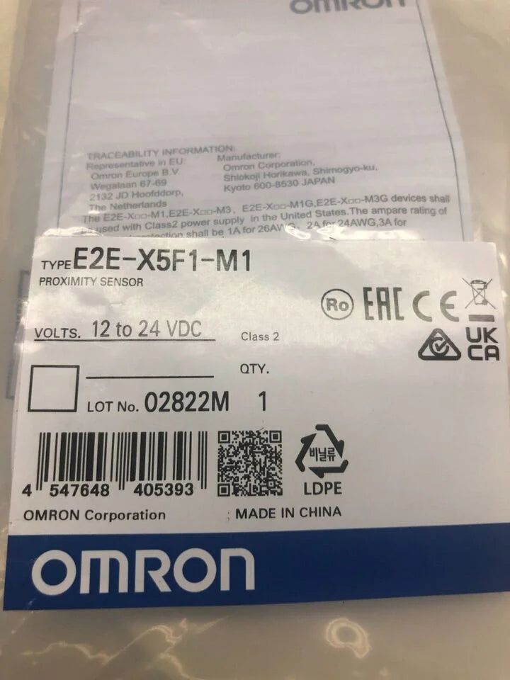 new 1PC Omron E2E-X5F1-M1 E2EX5F1M1 Proximity Switch ping - OMRON [2]
