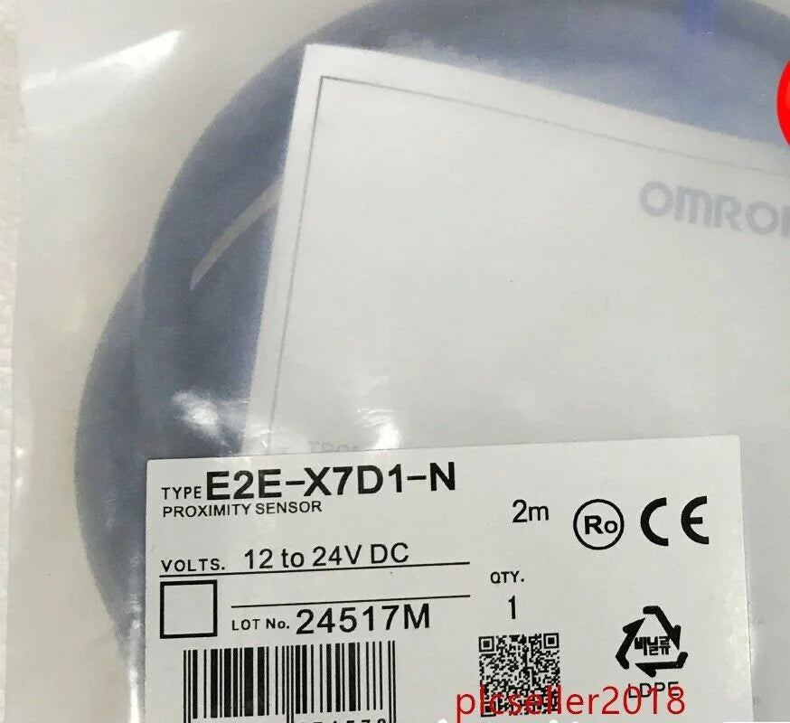 new 1PC Omron E2E-X7D1-N 12-24VDC 2M Proximity Switch E2EX7D1N - OMRON [1]