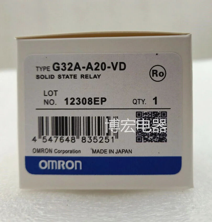 new 1PC Omron G32A-A20-VD G32AA20VD Solid State Relay - OMRON [1]