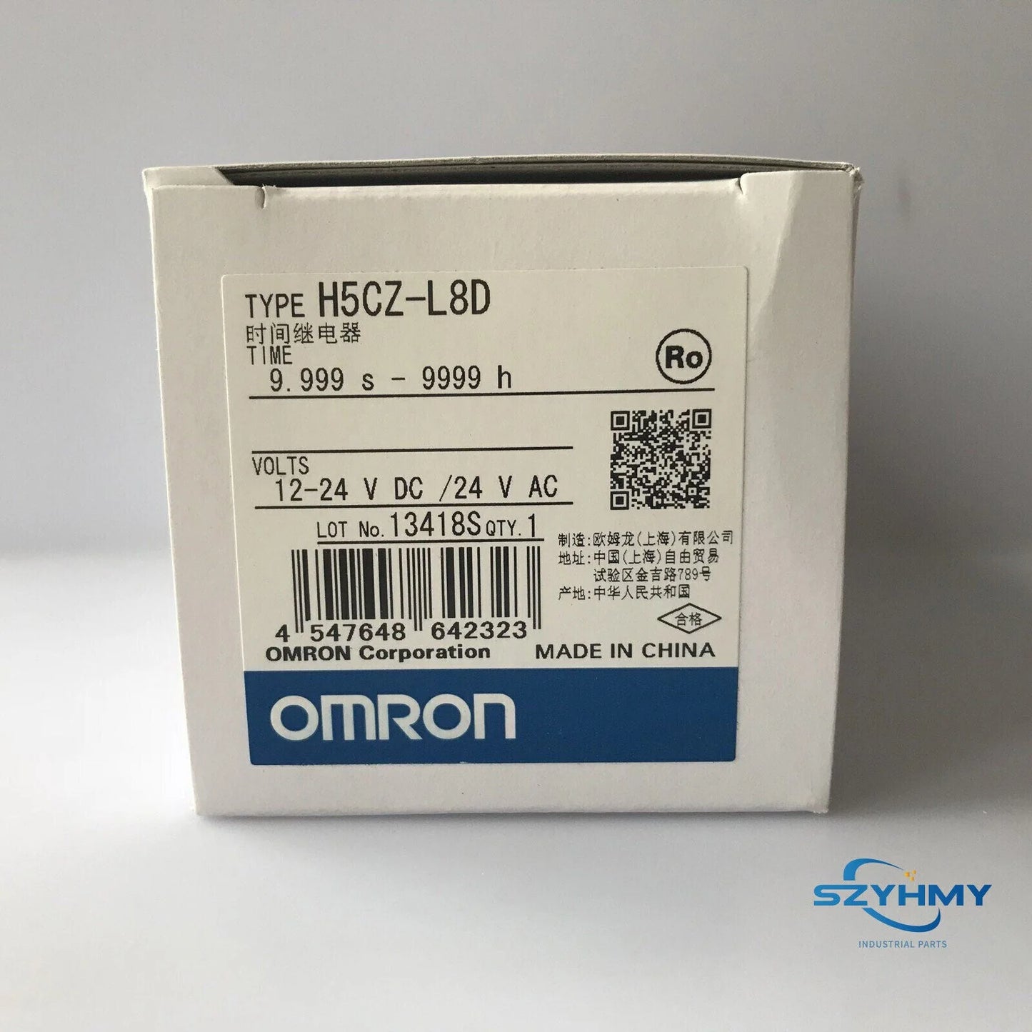 new 1PC Omron H5CZ-L8D H5CZL8D 12-24VDC 24VAC - OMRON [1]