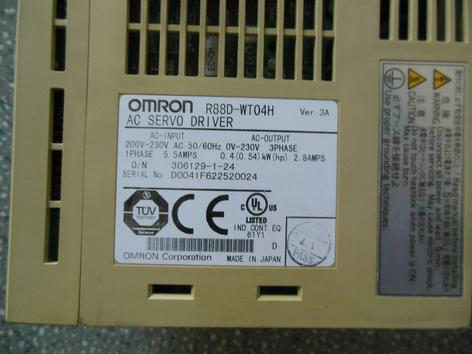 new 1PC Omron R88D-WT04H Servo Drive R88DWT04H ping - OMRON [2]