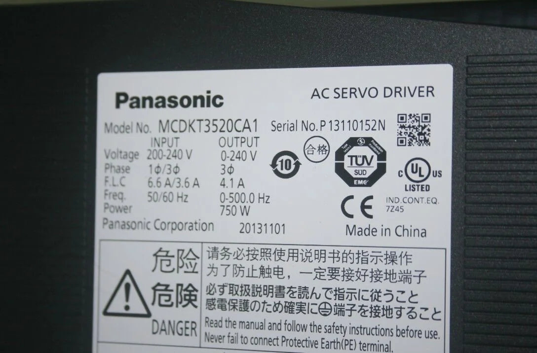 new 1PC PANASONIC AC SERVO DRIVER MCDKT3520CA1 PING - PANASONIC [3]