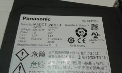 new 1PC Panasonic MADDT1207L01 Servo Drive ping - PANASONIC [3]