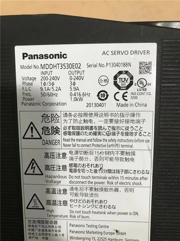 new 1PC Panasonic MDDHT3530E02 Servo Drive ping - PANASONIC [2]