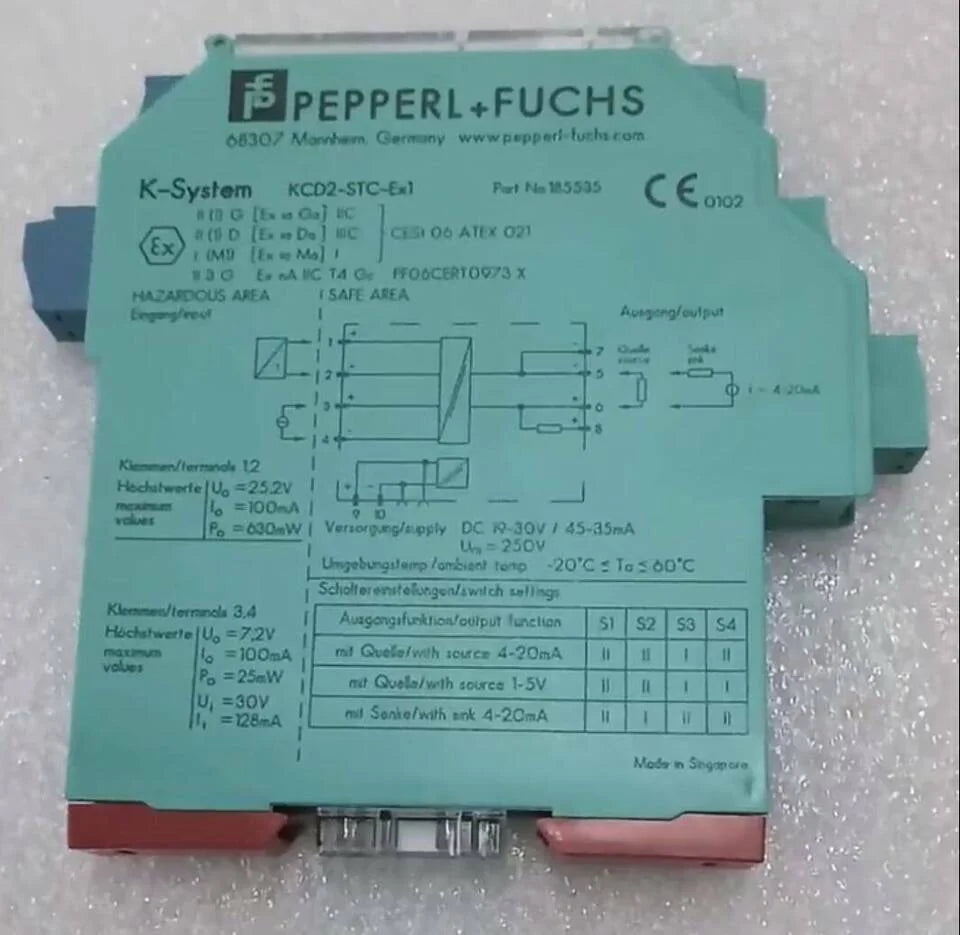 new 1PC Pepperl+Fuchs KCD2-STC-EX1 Safety Barrier KCD2STCEX1 - PEPPERL+FUCHS [2]