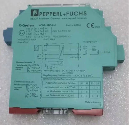 new 1PC Pepperl+Fuchs KCD2-STC-EX1 Safety Barrier KCD2STCEX1 - PEPPERL+FUCHS [2]