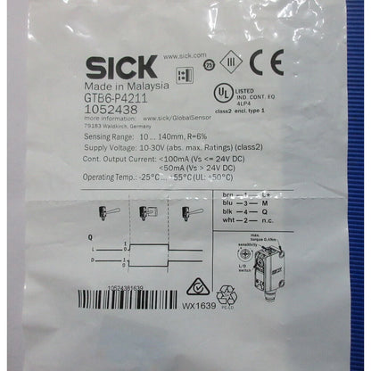 new 1PC SICK photoelectric sensors GTB6-P4211 1052438 Fast - SICK [4]