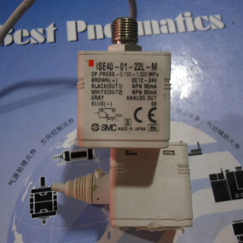 new 1PC SMC ISE40-01-22L-M Pressure Switch ISE400122LM - SMC [2]