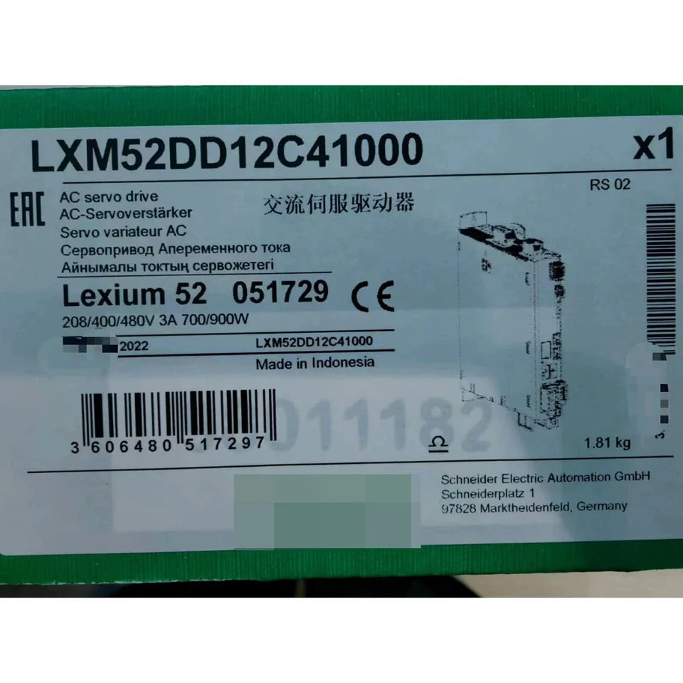 new 1PC Schneider LXM52DD12C41000 AC Servo Drive PLC Module ping - SCHNEIDER [1]