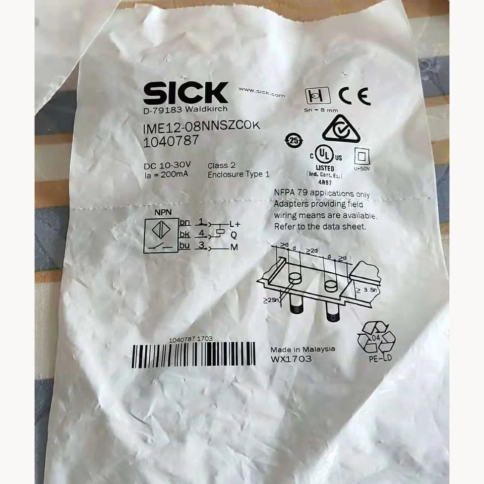new 1PC Sick IME12-08NNSZC0K Proximity Sensor IME1208NNSZC0K - SICK [1]