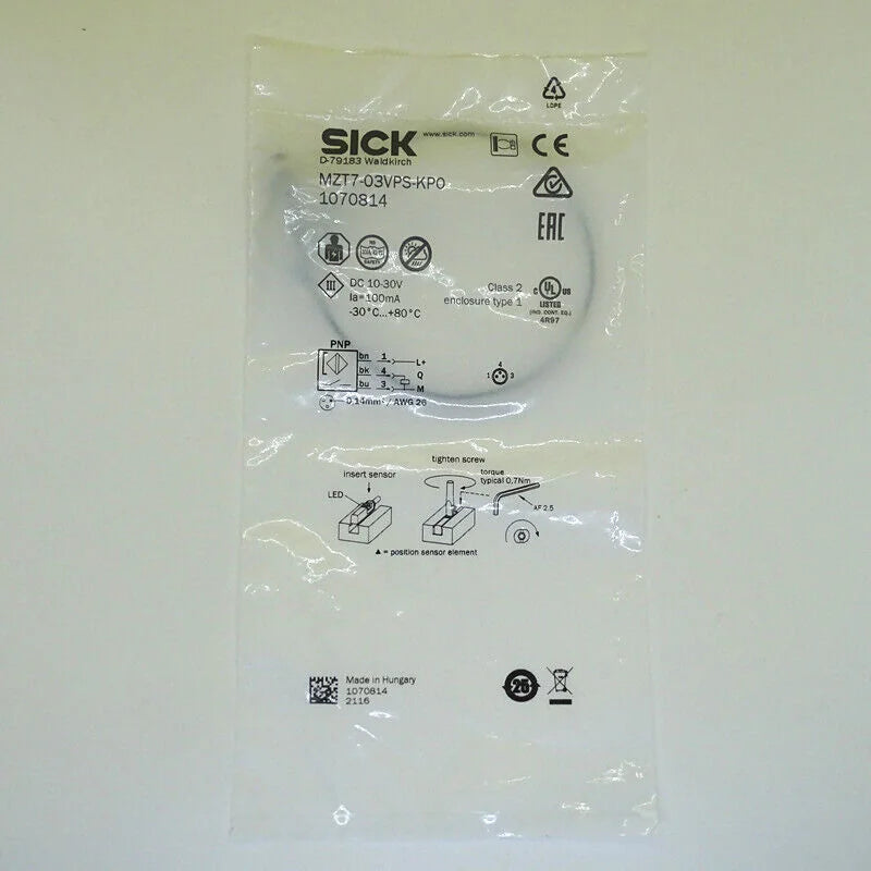 new 1PC Sick MZT7-03VPS-KPO Magnetic Switch Sensor MZT703VPSKPO - SICK [3]